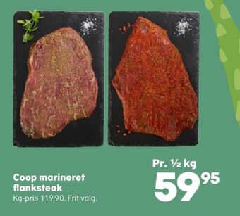 SuperBrugsen Coop flanksteak tilbud