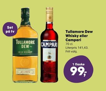 SuperBrugsen Tullamore dew whisky tilbud