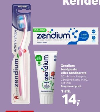 SuperBrugsen Zendium tandpasta tilbud