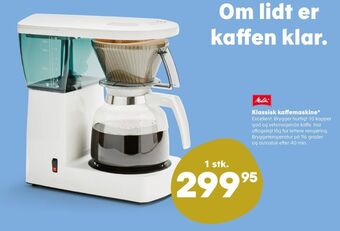 SuperBrugsen Melitta kaffemaskine tilbud