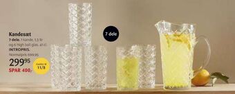 Kop & Kande Lyngby glas kandesæt tilbud