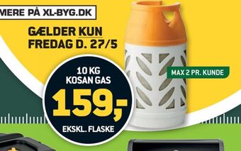 XL-BYG Kosan gasflaske tilbud