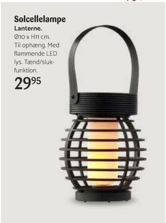 Kop & Kande Morsø solcellelampe tilbud
