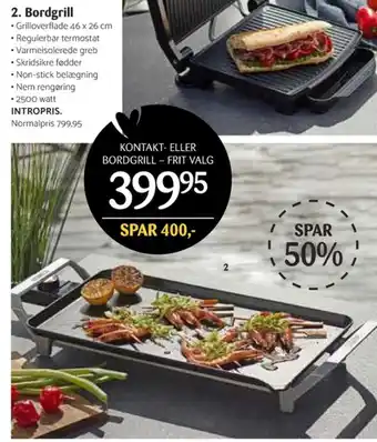 Princess bordgrill