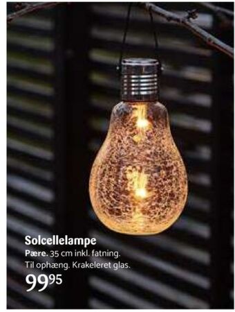 Kop & Kande Morsø solcellelampe tilbud