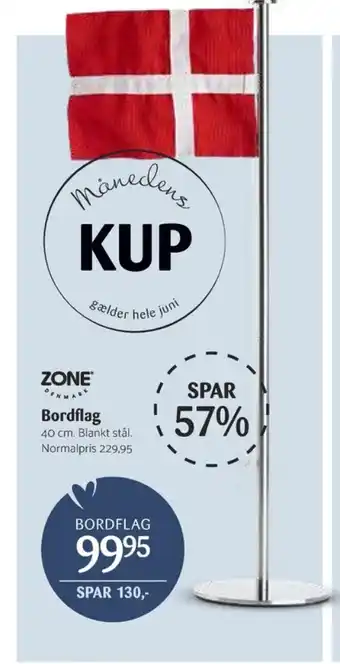 Kop & Kande Nordisk tekstil bordflag tilbud