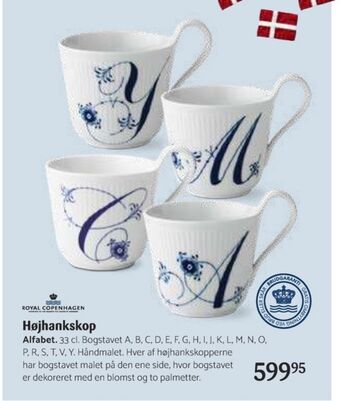 Kop & Kande Royal copenhagen krus tilbud