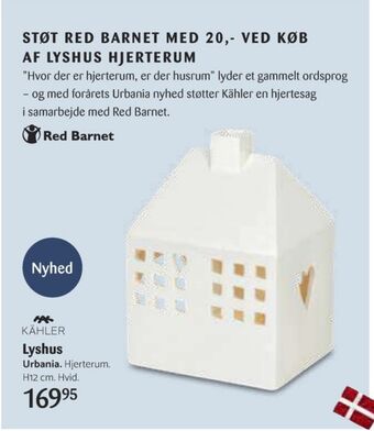 Kop & Kande Kähler lyshus tilbud