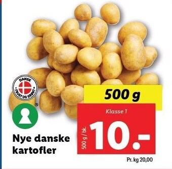 Lidl Nye danske kartofler tilbud