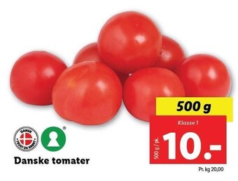 Lidl Danske tomater tilbud