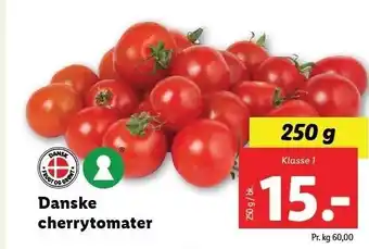 Lidl Danske cherrytomater tilbud