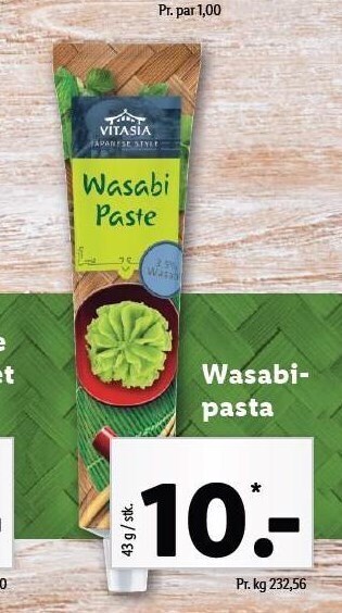 Wasabipasta
