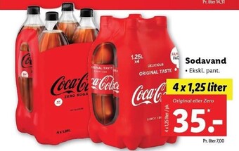 Lidl Sodavand tilbud
