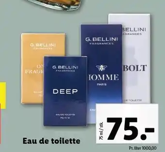 Eau De toilette