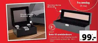 Boks til armbåndsure