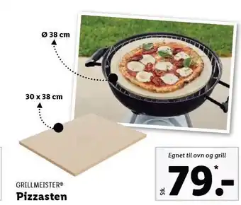 Pizzasten - Egnet til ovn og grill