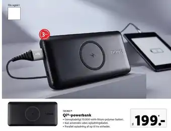 Lidl Qi - Powerbank tilbud