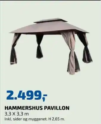 Davidsen havepavillon tilbud