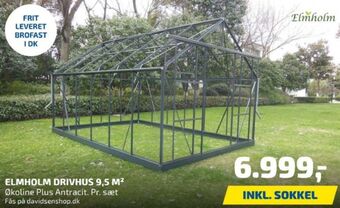 Davidsen Elmholm drivhus tilbud