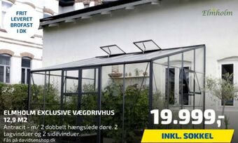 Davidsen Elmholm drivhus tilbud