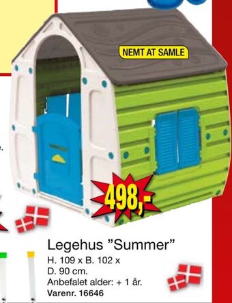 Harald Nyborg Paradiso toys legehus tilbud