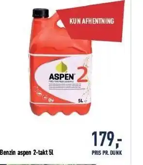 Benzin aspen 2-takt 5 ltr.