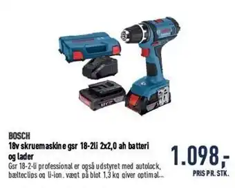 18v skruemaskine