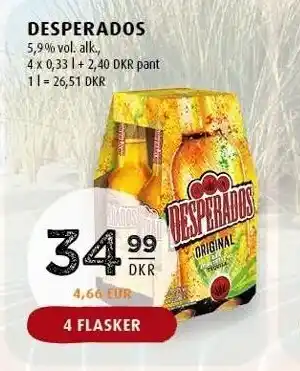 Desperados - 4 fl.