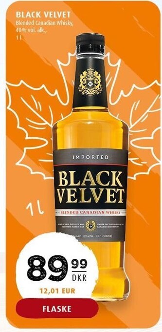 Scandinavian Park Black Velvet tilbud