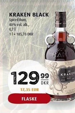 Scandinavian Park Kraken Black tilbud