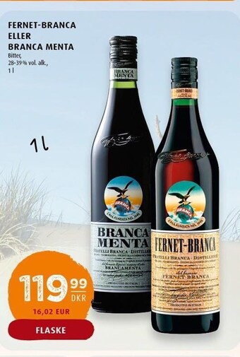 Scandinavian Park Fernet-Branca el. Branca Menta tilbud
