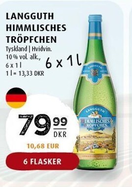 Scandinavian Park Langguth Himmlisches Tröpfchen - 6 flasker tilbud