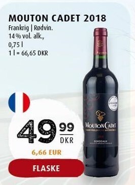 Scandinavian Park Mouton Cadet 2018 tilbud