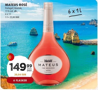Scandinavian Park Mateus Rosé - 6 flasker tilbud