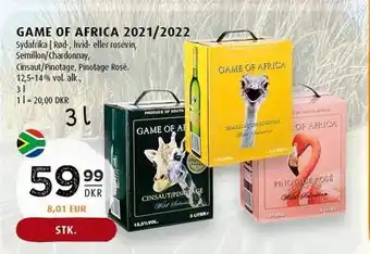 Scandinavian Park Game of Africa 2021/2022 3L tilbud