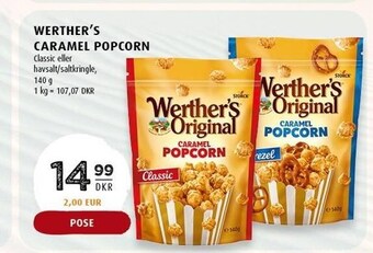 Scandinavian Park Werther's caramel popcorn tilbud