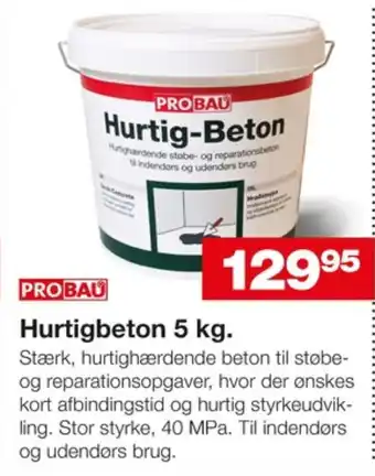 Bauhaus Probau beton tilbud