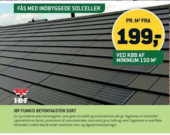 XL-BYG Ibf funkis betontagsten sort tilbud