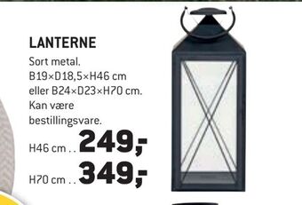 XL-BYG Lanterne tilbud