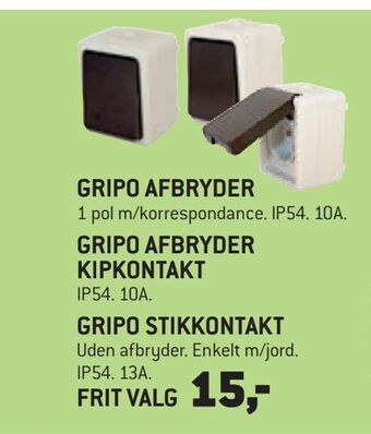 Gripo stikkontakt