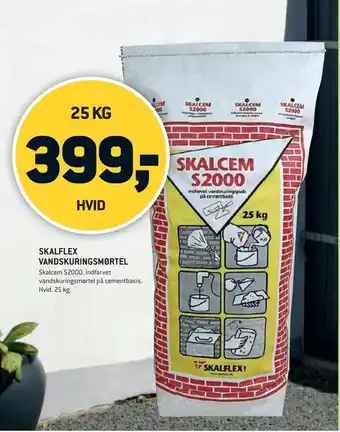 XL-BYG Skalflex vandskuringsmørtel tilbud