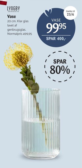 Kop & Kande Vase tilbud