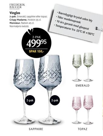 Kop & Kande Vinglas tilbud