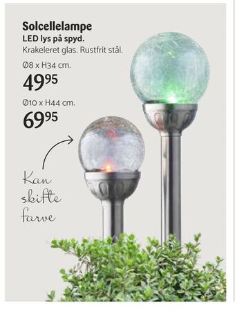 Kop & Kande Solcellelampe tilbud