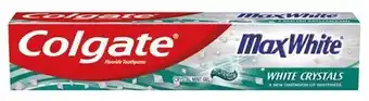 Colgate 75ml Toothpaste Max White Crystals
