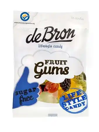 De Bron Fruit Gums - Sukkerfri 100 g