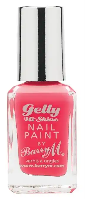 Barry M Gelly Hi Shine Nail Polish Grapefruit
