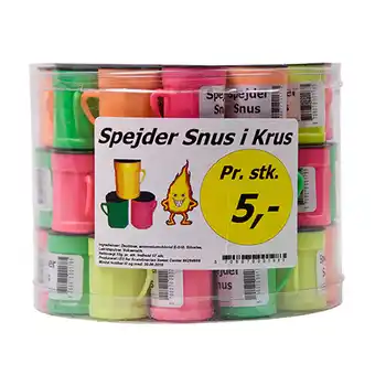 SSC Spejder Snus i Krus 10 g