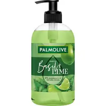 Palmolive Hand Wash Botanical Basil & Lime 500ml