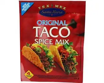 Hverdag.dk Santa Maria Taco Spice Mix 28 g tilbud